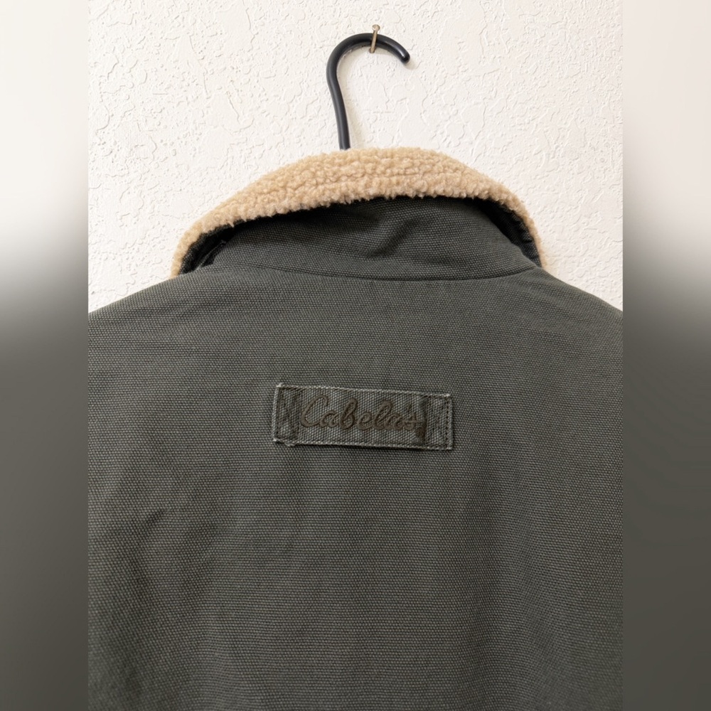 Cabela's Canvas Barn Chore FieldUtility Jacket Sherpa Fleece Insert - Large Tall - Picture 9 of 16